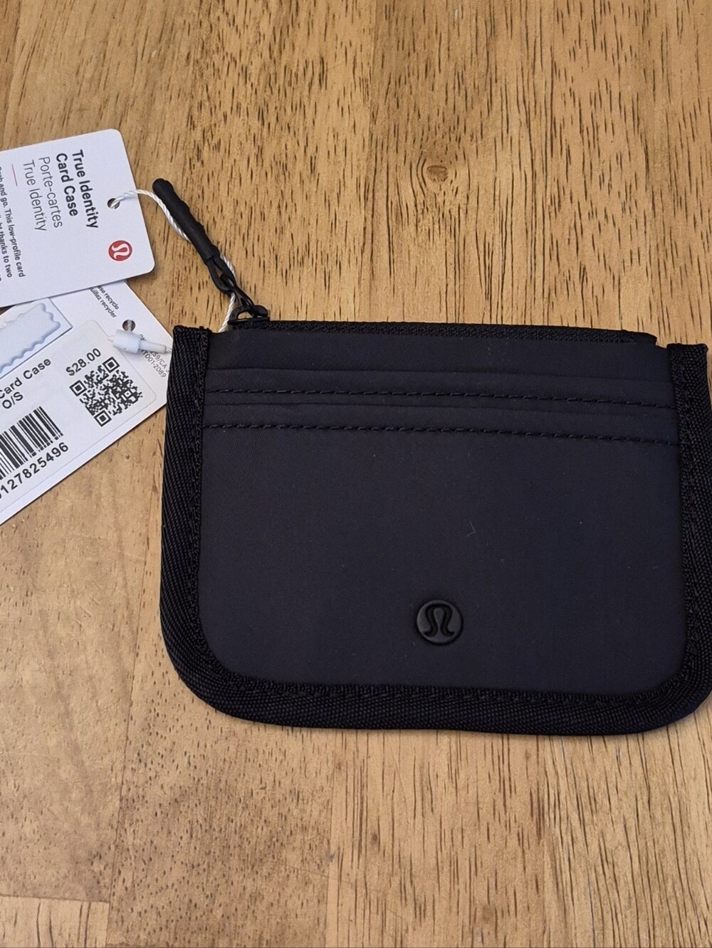 Lululemon True Identity Card Case In Black NWT